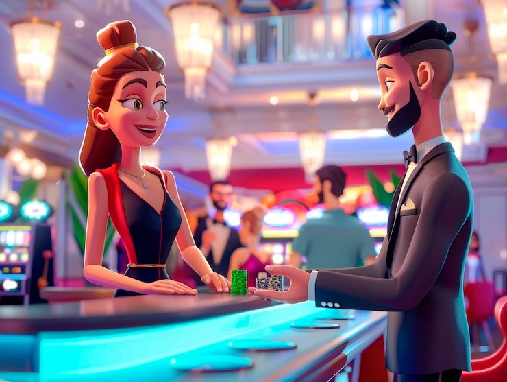 Live dealer casino with real-time video streaming gameplay
